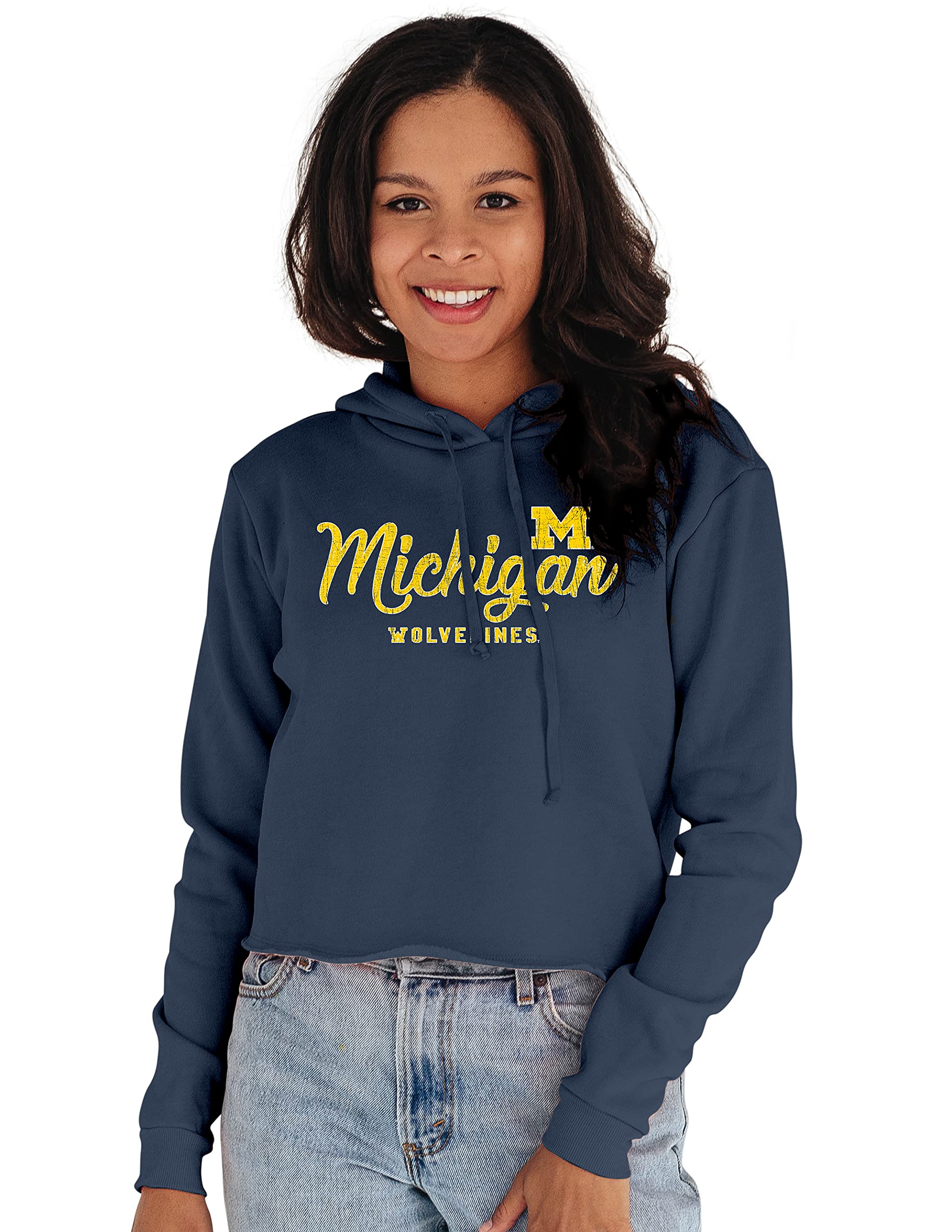 Blue 84 Women's Hoodie빈티지 크롭 후디复古露脐连 復古短版連帽衫sudadera Vintage Con Capuchaקפוצ'ון חיתוך וינטג'moletom Vintageهودي كروب كلاسيكيvintage Crop Hoodie, Team Color, S