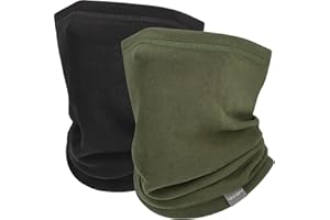 YANIKY Neck Gaiter Winter Neck Warmer for Men & Women Windproof Face Mask for Cold Weather Breathable Ski Face Cover Scarf