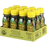 Pickle Juice Organic Sports Drink Shots, Extra Strength - 2.5 oz, 12 Pack | Relieves Cramps Immediately - Electrolyte Pickle Juice Shots for Day &amp; Night Time Leg Cramp Relief
