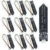 MTDELE 10Pcs 3.3V Capacitive Soil Moisture Sensor Module | Compatible with Arduino Raspberry Pi