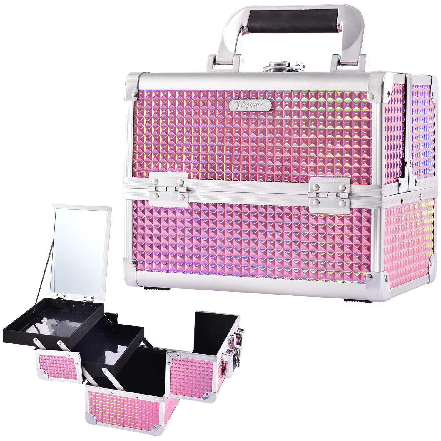 vanity case with mirror