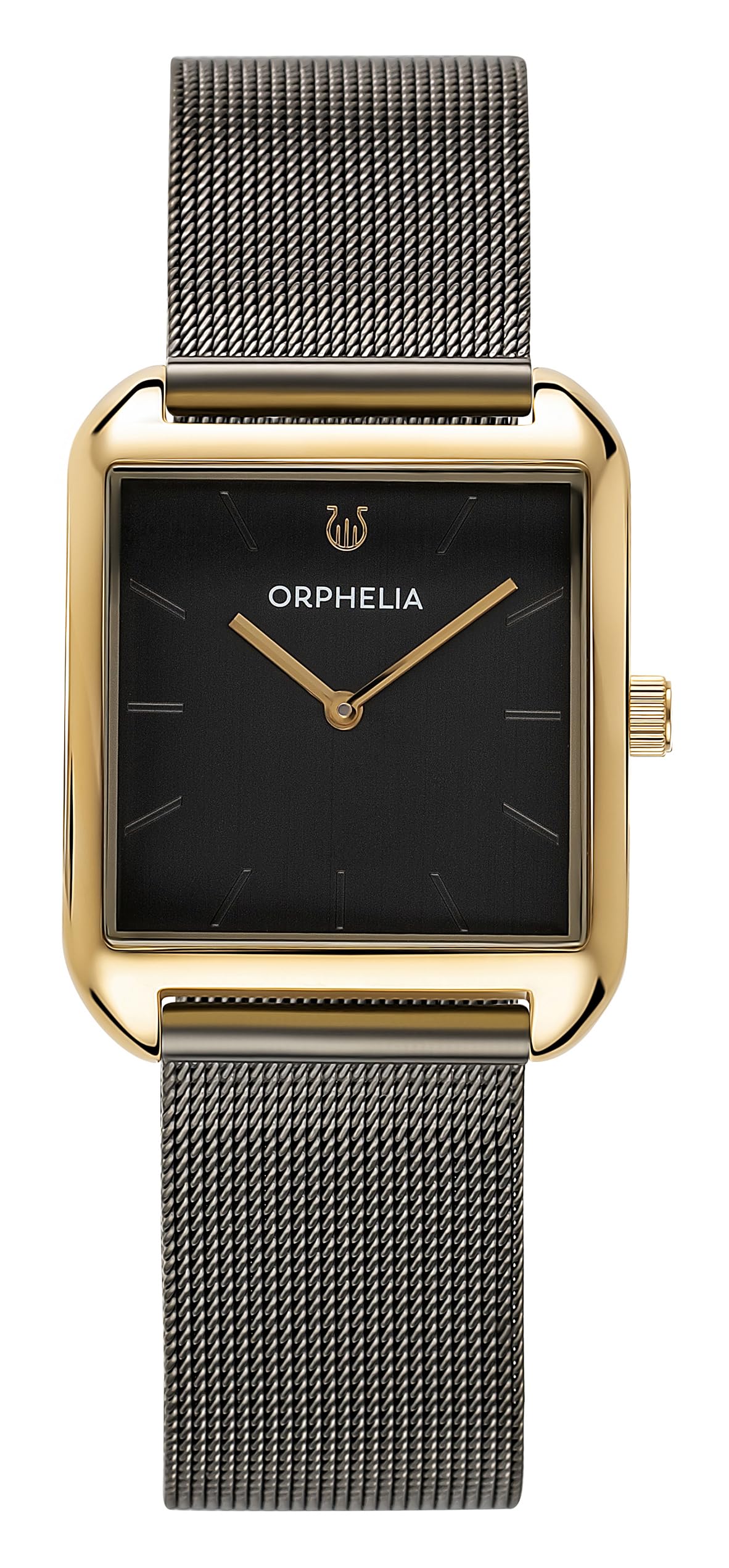 Orphelia Ladies Analogue Watch Olivia Stainless Steel Gun