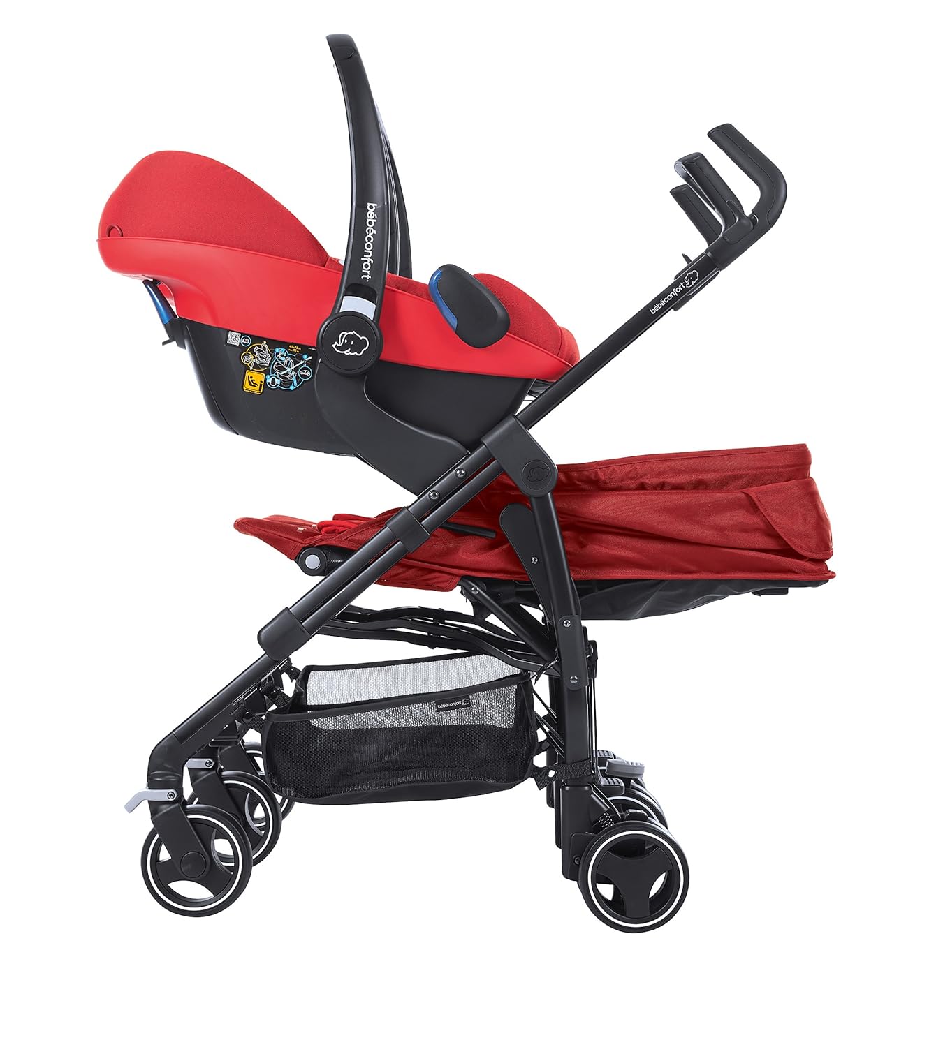 Vivid Red Jumeaux Enfants Rapproches Bebe Confort Dana For 2 Poussette Double Compacte Tandems Bebe Puericulture