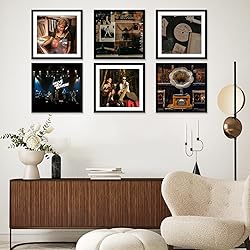 JCJMY 6 Pack 12.5x12.5 Record Frame with 10x10 Mat