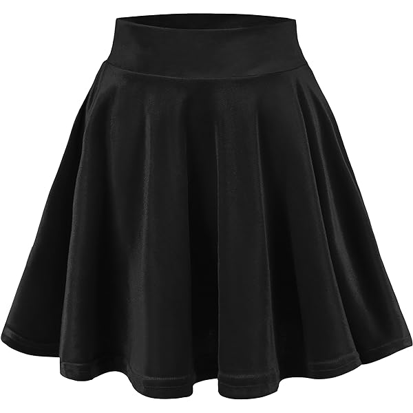 Urban CoCo Women's Basic Versatile Stretchy Flared Casual Mini