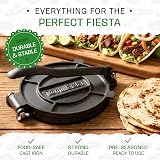 Tortillada Tortilla Press Cast Iron 20 cm with E-Book 50 Tortilla Recipes view 7