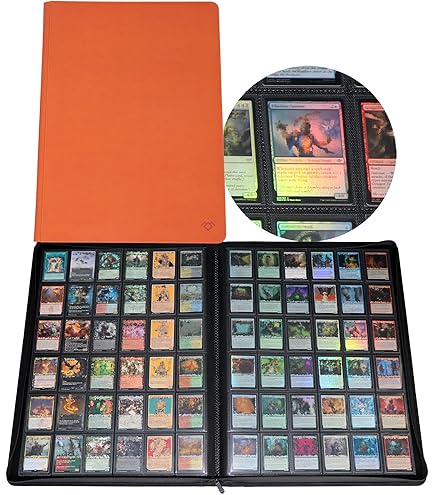 Amazon.com: Rayvol Premium 2300 Pockets Card Binder, Large 36-Pocket 2000+  Ringless Trading Card Album