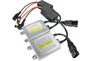 O-NEX AC 55W HID Ballast - Ultra Slim Waterproof Xenon for H1 H3 H4 H7 H8 H11 H13 9005 9006 9007 880 - Universal Fit Headlight Replacement, Pack of 2