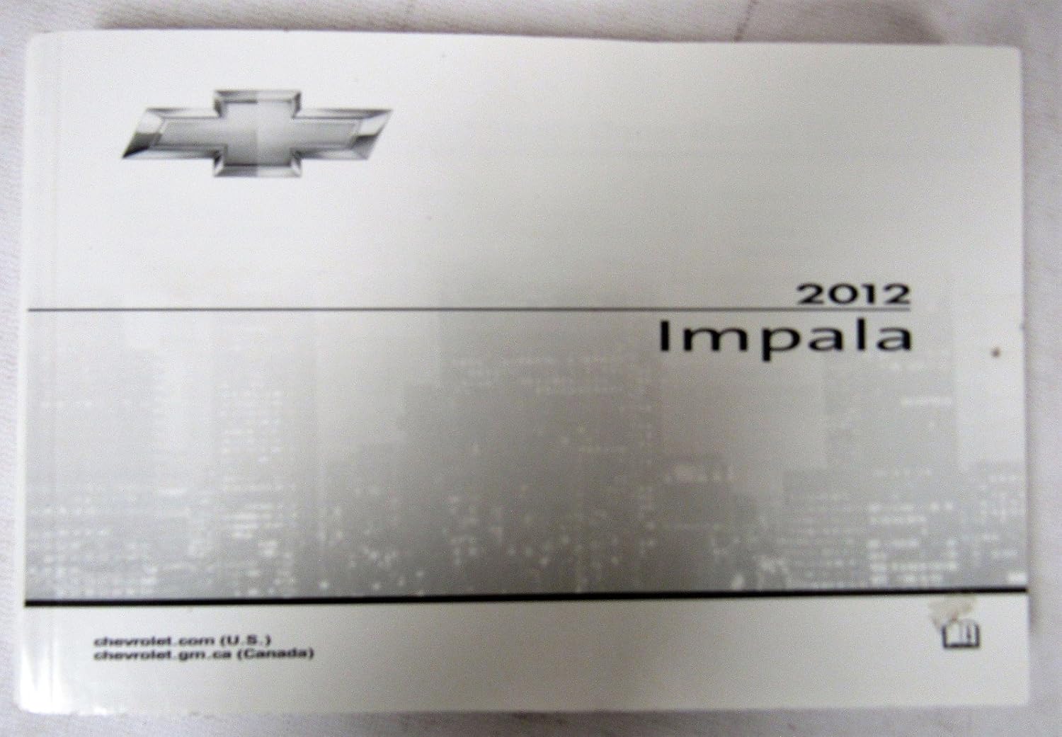 Amazon.com: 2012 Chevy Impala Owner Manual (No Supplemental Material): GM  Automotive: Car Electronics