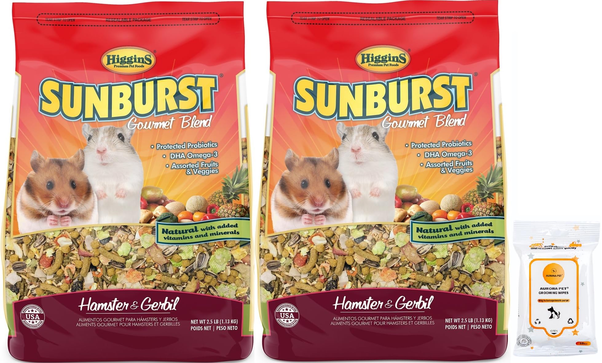 Aurora Pet Bundle (2) Higgins Sunburst Gourmet