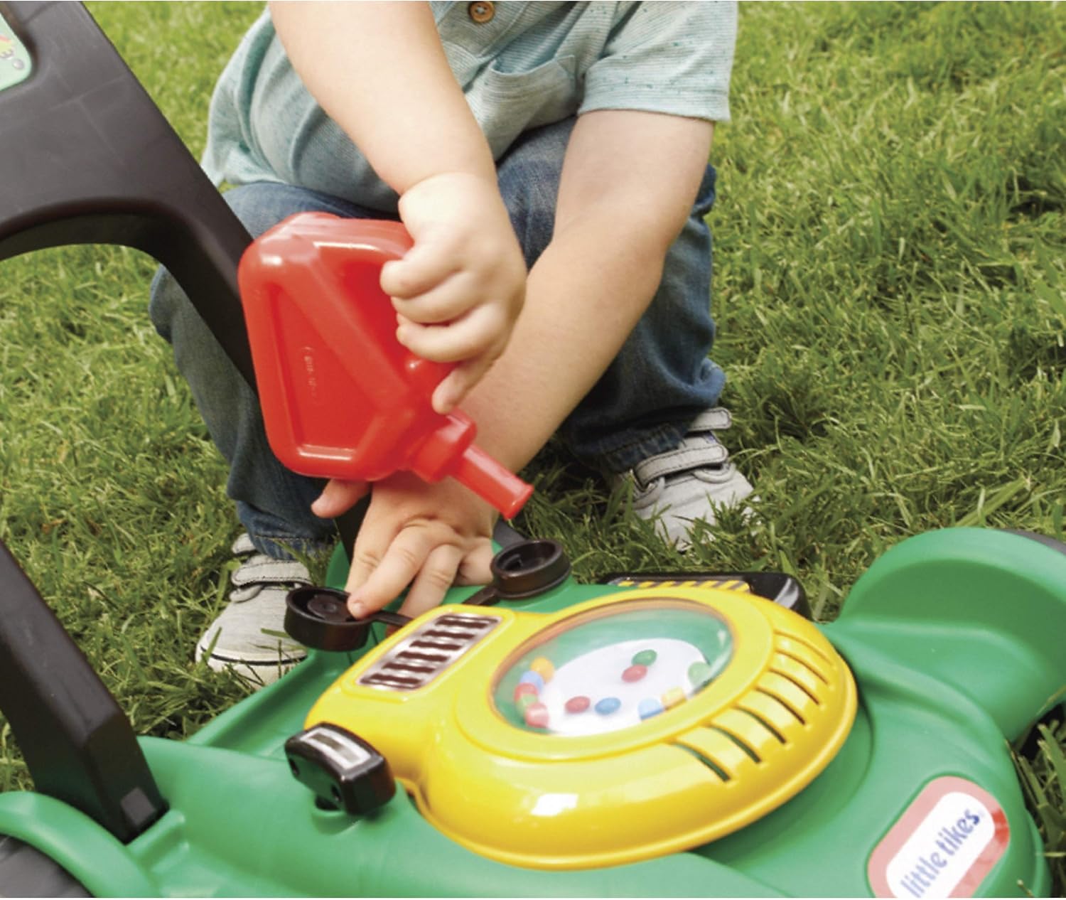little tikes 633614mx2 gas n go mower