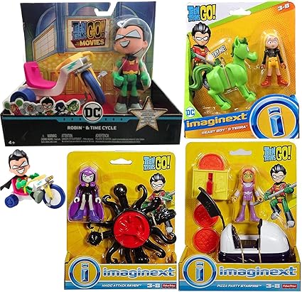 imaginext de los jovenes titanes