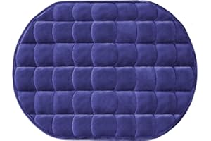 LaSyL Small Weighted Blanket, Travel Weighted Throw Blanket 7 lbs for Calming & Relaxing, Flannel Fleece, Machine Washable Navy Blue 29x24 Inches