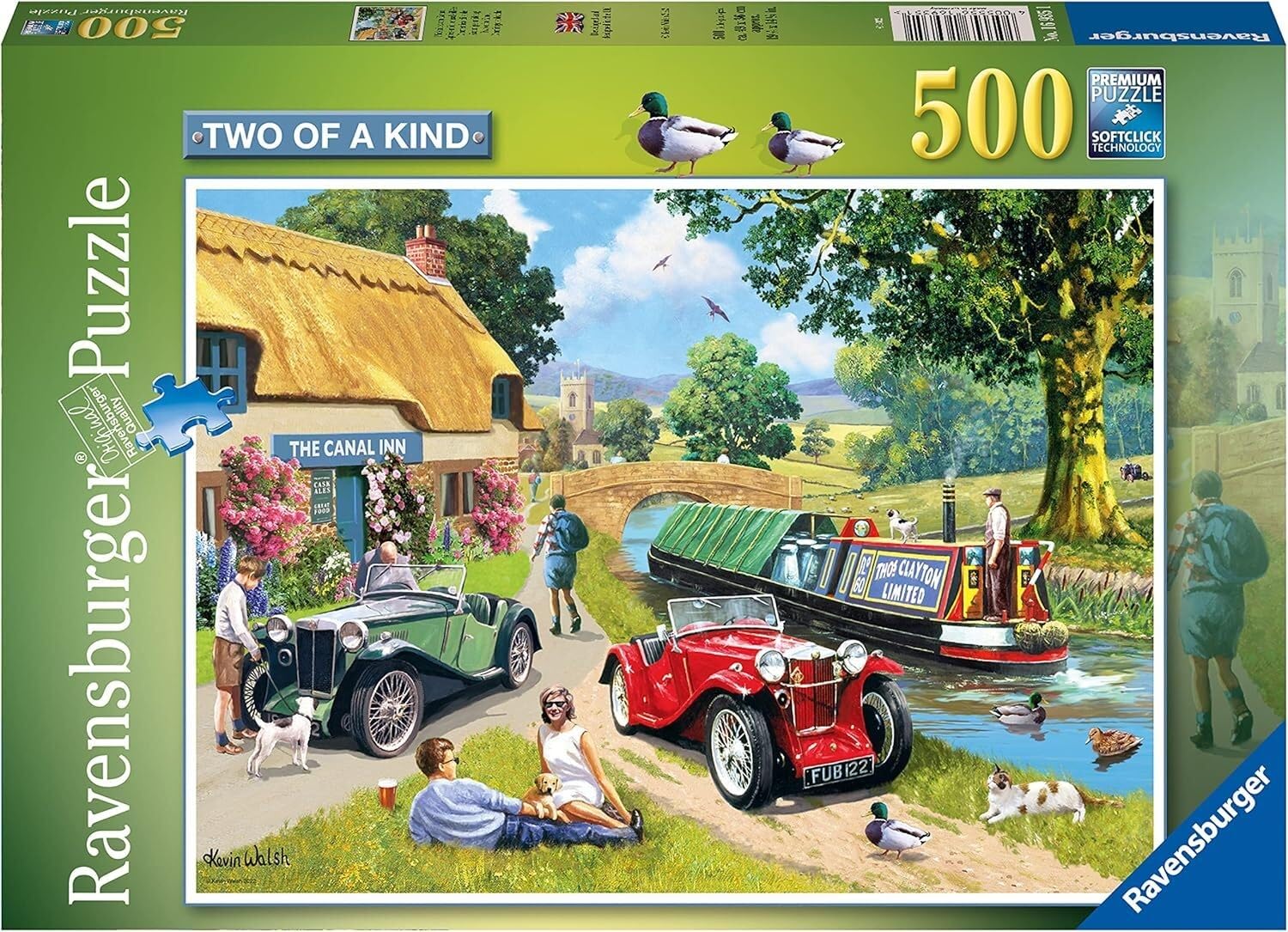 Ravensburger Two of a Kind 500 Piece Jigsaw Puzzle for Adults and Kids Age 10 Years Up
