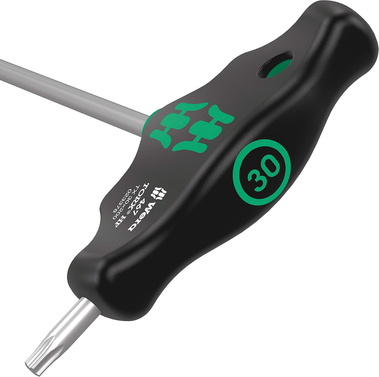 Wera 05023378001 467 TORX HF T-Handle Screwdriver with Holding Function 30 x 200 mm, Mehrfarbig/Meereswellen (Ocean Tides) - Image 5