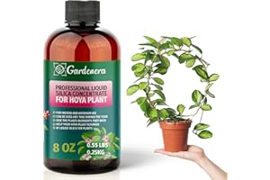 GARDENERA 𝐏𝐑𝐄𝐌𝐈𝐔𝐌 Liquid Silica Plant Supplement - 8oz (250mL) - Hoya Plants Liquid Silica Boost Fertilizer - Stronger Stems & Healthy Leaves for Indoor & Outdoor Hoya Plants (Makes 45 Gallons)