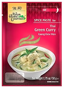 Asian Home Gourmet: Thai Green Curry 1.75 oz (Pack of 12)