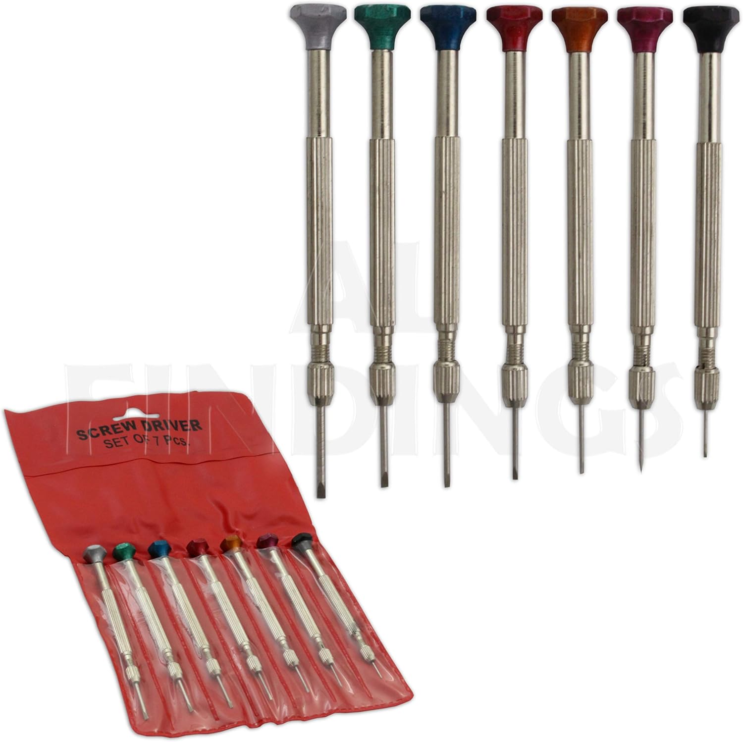 Jewellers Tools Watchmakers Watch Screwdriver Set 7 Piece