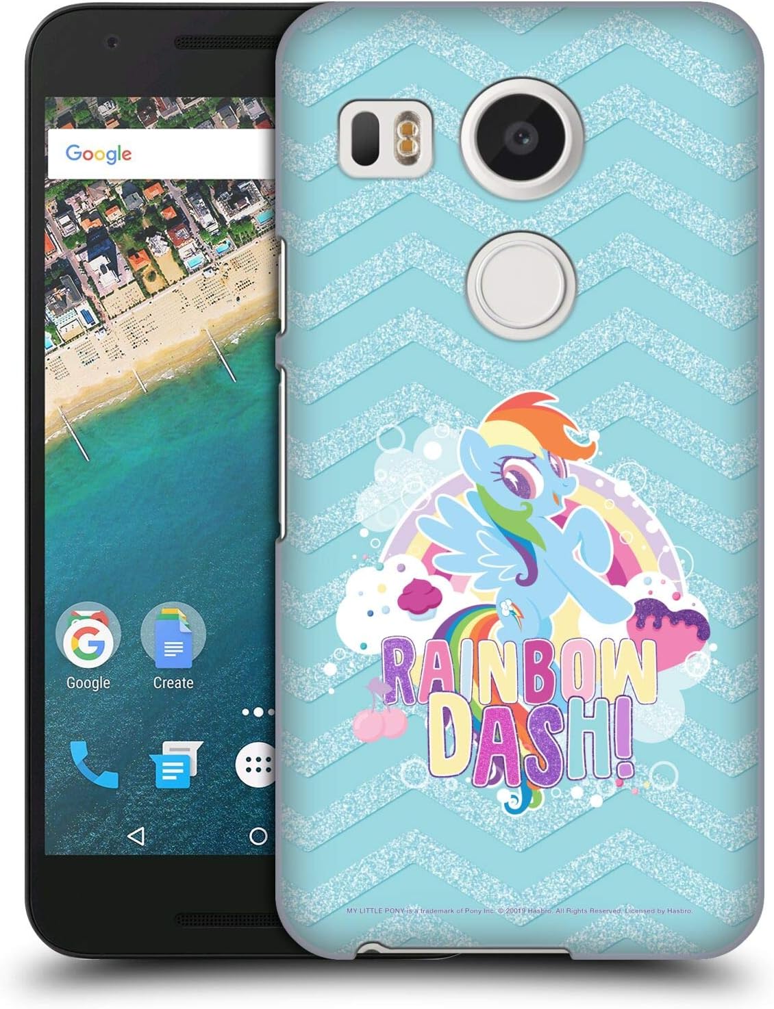 Head Case Designs Officially Licensed by My Little Pony Rainbow Dash Sugar Crush Hard Back Case Compatible with LG Nexus 5X