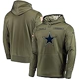 dallas cowboys nike salute to service sideline hybrid jacket