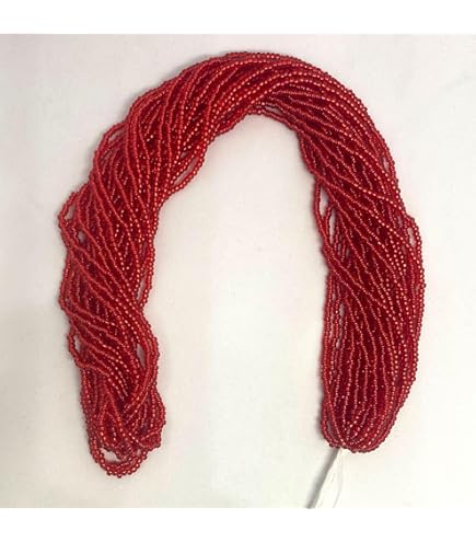 rubyページ Amazon.com: Ruby Red Silver Lined Miyuki 11/0 rocailles