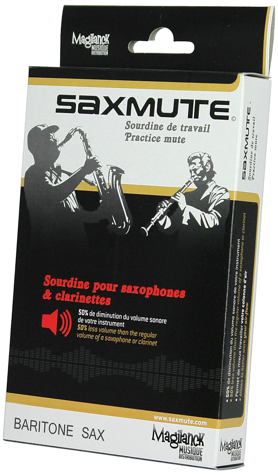 Magilanck Sax Mute for Baritone Saxophone