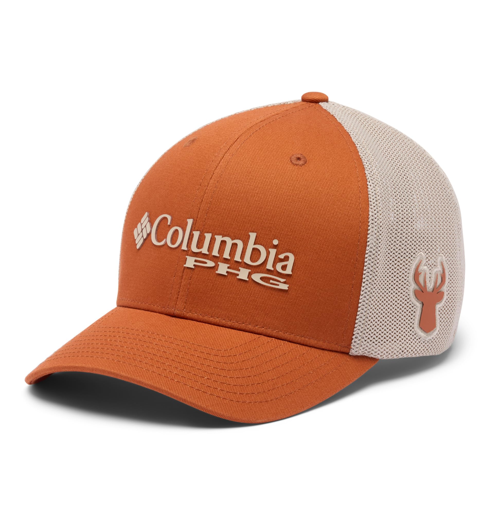 Columbia Unisex PHG Logo Mesh Ball Cap, Cedar/Deer Logo, XX-Large Image