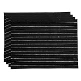 Solino Home Pinstripe Linen Placemats Set of 4