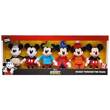 mickey 90th plush collector set