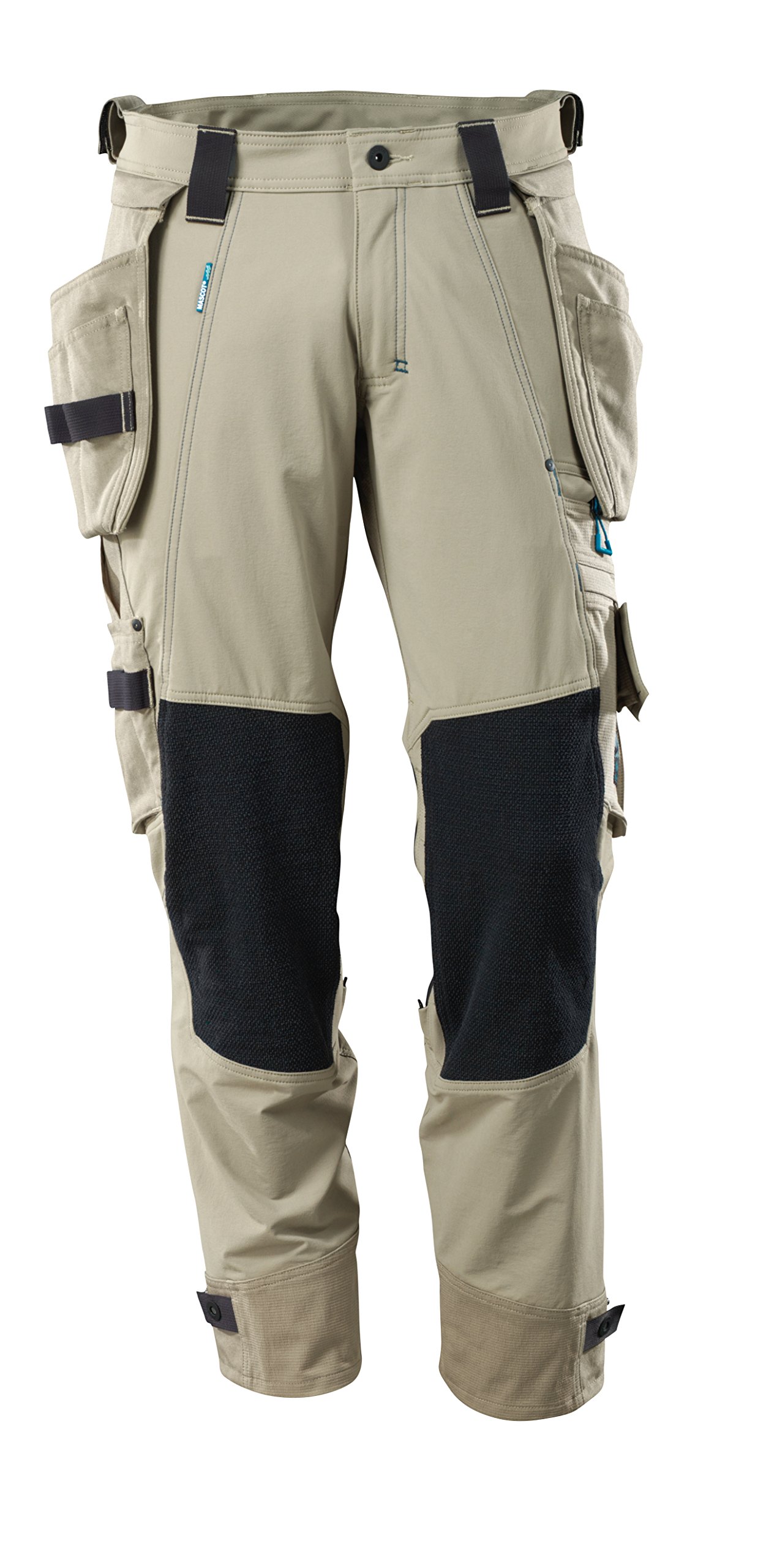 'Mascot Work Trousers Stretch â€“ Advanced, Beige, 17031-311