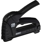 Gardner Bender MSG-501B Heavy-Duty Cable Boss Staple Gun, Professional Grade, Secures (NM) Coax, & Low-Volt Cable, Black