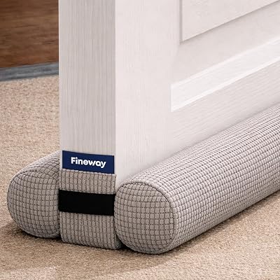 FiNeWaY Fineway Under Door Draught Excluder 80cm Double-Sided