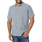 Amazon Essentials Short Sleeve Shirt for Men, Available in Big & Tall
