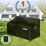 AWNIC Garden Furniture Cover 2-Seater Waterproof Outdoor Rattan Sofa view 7