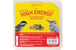 Heath Outdoor Products DD4SS: 11-Ounce Bird's Blend High Energy Suet Cake - 12-Pack Case