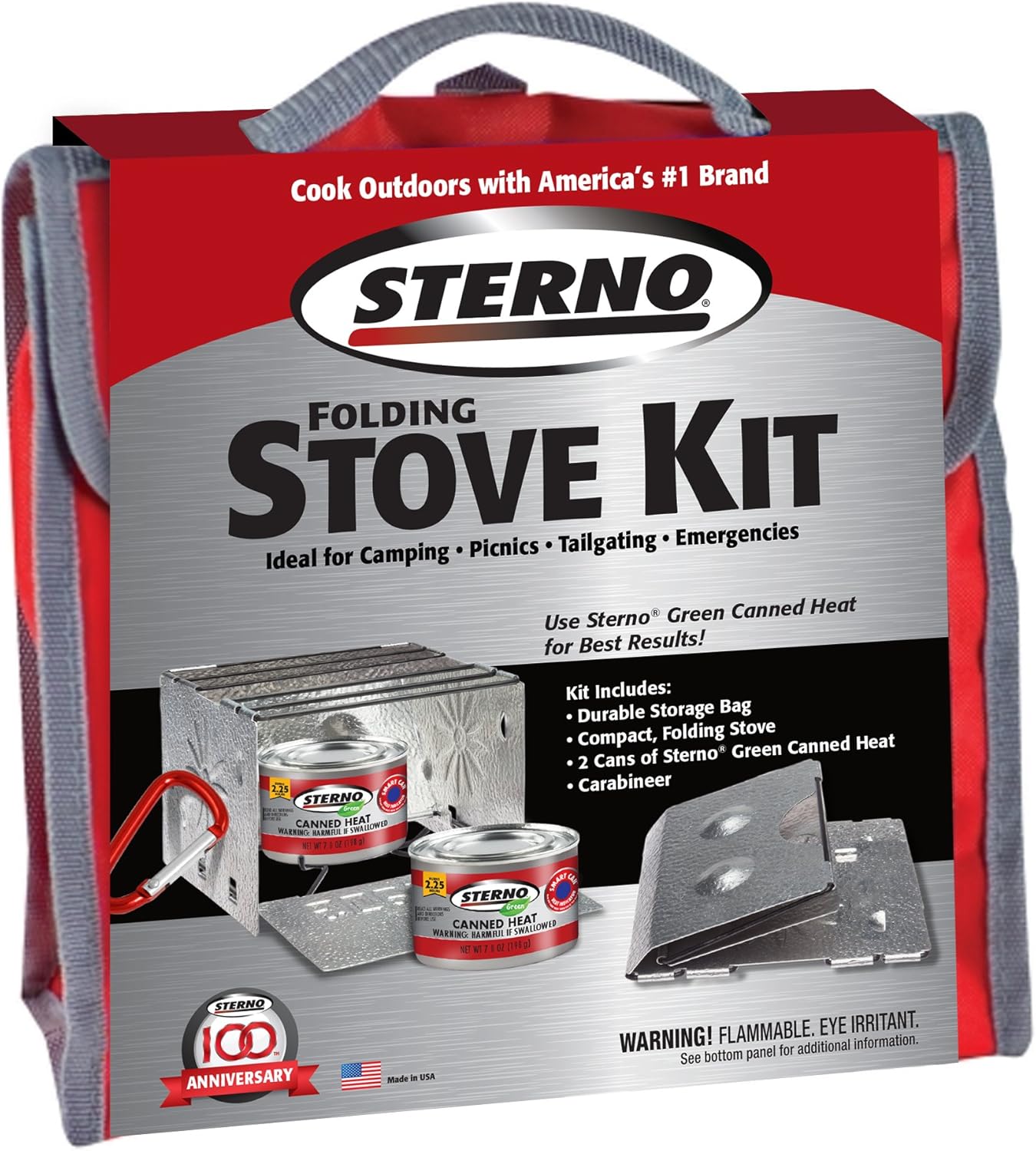 sterno outdoor folding camp stove