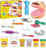 Play-Doh Drill n Fill Dentist Toy 6 Cans 3+ Non-Toxic Modelling Set