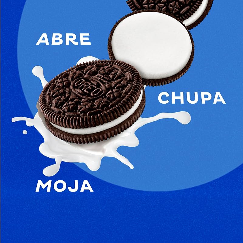 Oreo choco brownie chocolate creme recheado biscoitos de cacau sabor brownie 154g - embalagem com 16