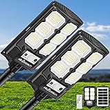 Mcfacesun Solar Lights Outdoor 400W -6500K Solar