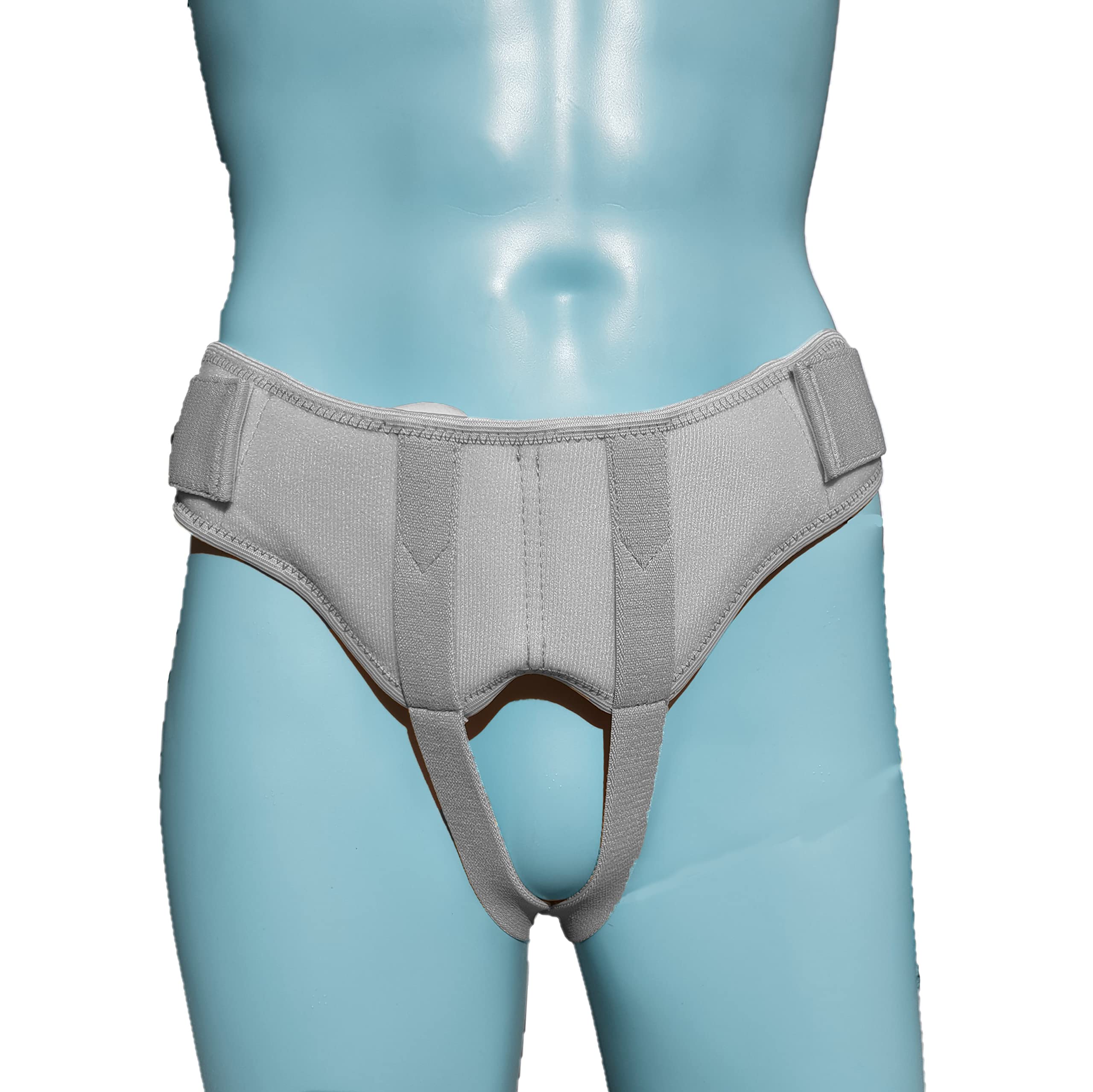 Solace Care Inguinal Hernia Support Truss Belt - Removable Pressure Pads - Soft Closure Pain Relief Groin NHS Brace - Single/Double Reducible Inguinal Ruptures - Reduce Overstrain (Large)
