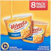 Velveeta Shells and Cheese Mac and Cheese Dinner, 8 Cups, Original, 2.39 oz | for Easy Snacks or Dinner Sides MADE WITH REAL CHEESE