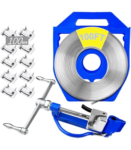 BAND-IT C25599 201/301 Stainless Steel Ear-Lokt Buckle, 5/8