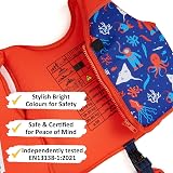 Go Swim Baby Toddler Kids Float Vest Fixed Buoyancy Safety Strap view 6