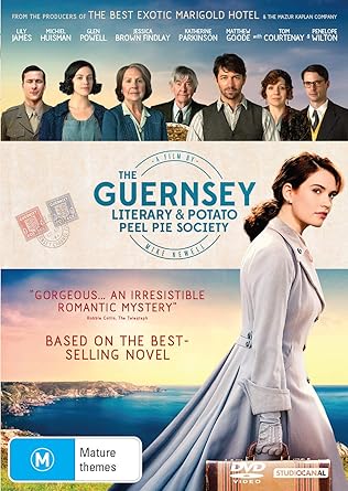 Amazon Com The Guernsey Literary And Potato Peel Society Lily James Non Usa Format Pal Region 4 Import Australia Lily James Michiel Huisman Matthew Goode Katherine Parkinson Mike Newell Movies Tv