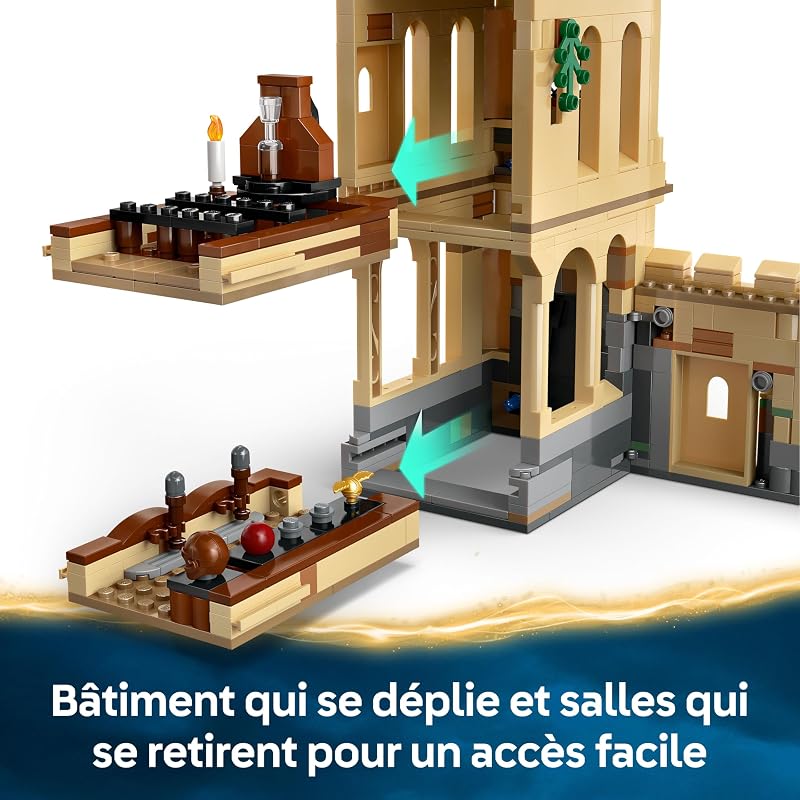 Harry Potter Le château de Poudlard : Les Cours de vol 76447