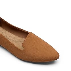 DREAM PAIRS Women's Flats, Pointed Toe Slip-On