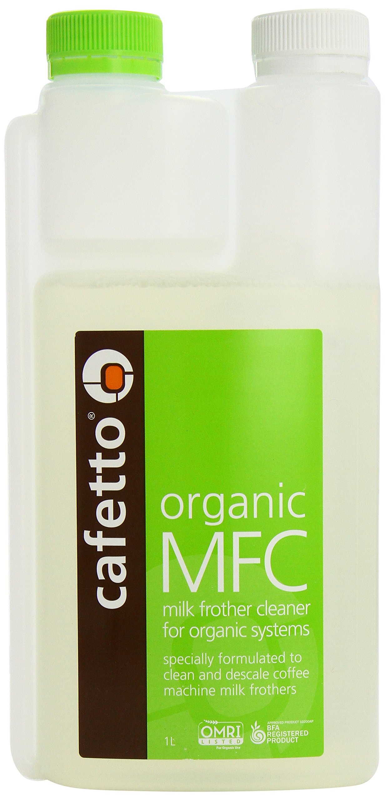 Cafetto Organic Milk Frother Cleaner 1 Litre