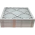 Tiger Tough 16x16x1 MERV 8 Air Filter, High-Performance AC Furnace & HVAC Filter, 6-Pack