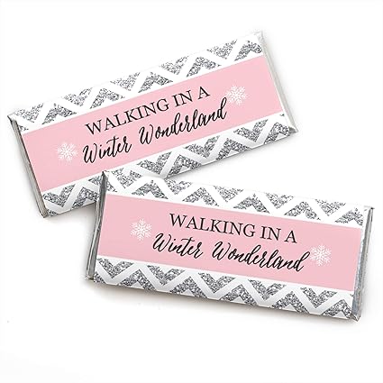 chocolate bar baby shower favors