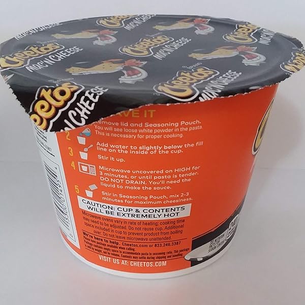 CHEETOS MAC ‘N CHEESE BOLD & CHEESY CUP, 2.29 OZ